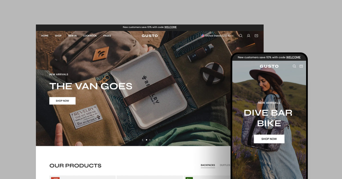 Zest - A flexible and modern Shopify theme to win mobile commerce – Zest Gusto